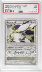 V1803: 2009: Arceus LV.X: 96/99: Arceus: Platinum: PSA: 7: NM: 102261103